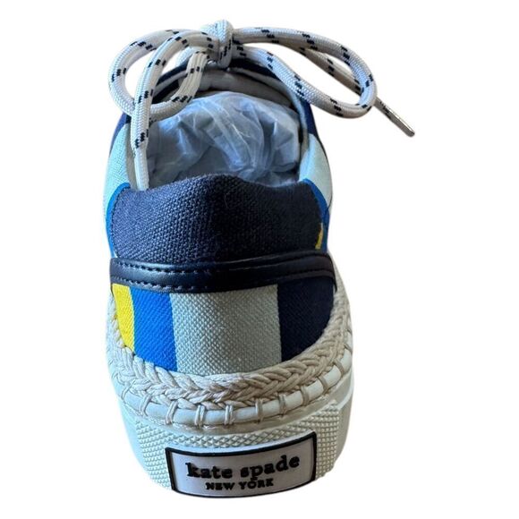 Kate Spade - Boat Party - Multi Bright Color Fabric Sneakers Women’s Size 5B - Picture 5 of 8